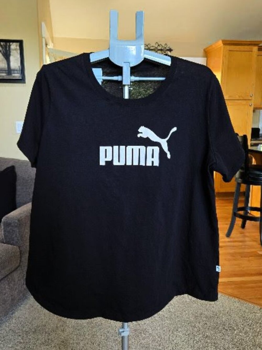 NWT PUMA sz 1x black short sleeve shirt